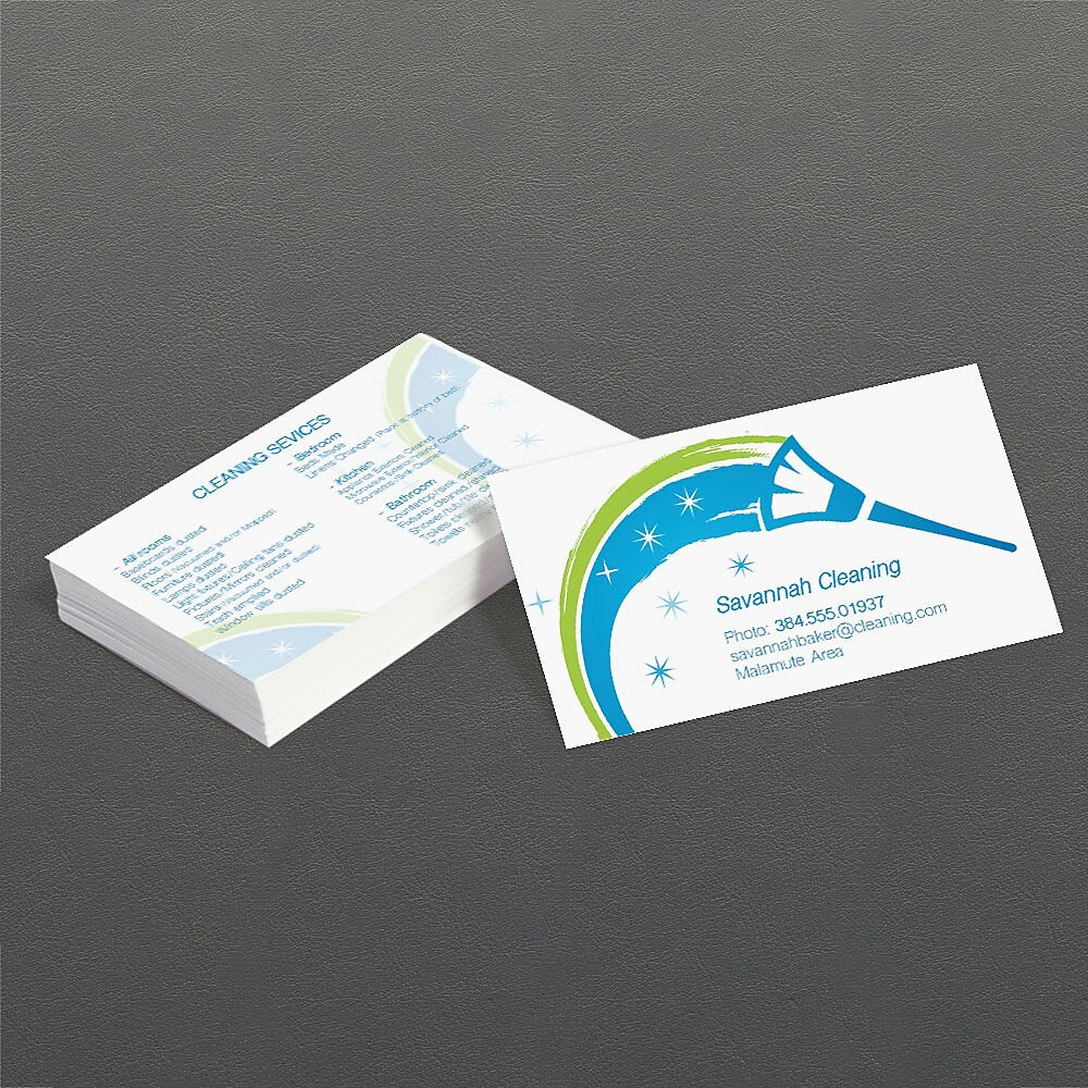 Basic Full Color Business Card, 2 Sided, Square Corners, Qty 1000