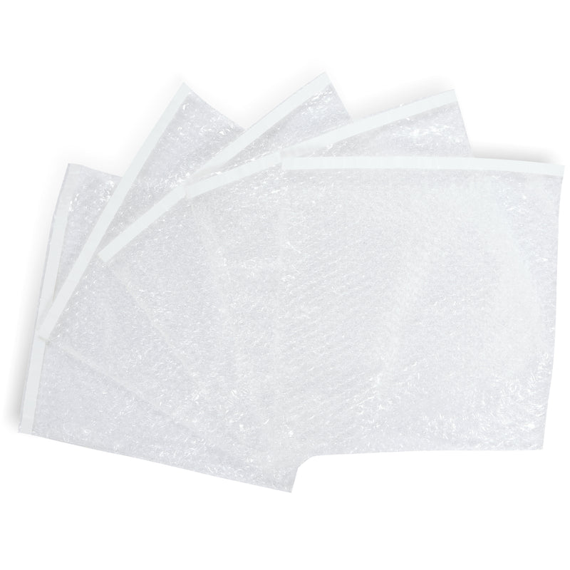 12" x 11.5" Self-Seal 3/16" Bubble Bags, 100/Carton (ST53982)