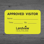 1-Color Advertising Label, Rectangle, 2" x 3", Qty 1000