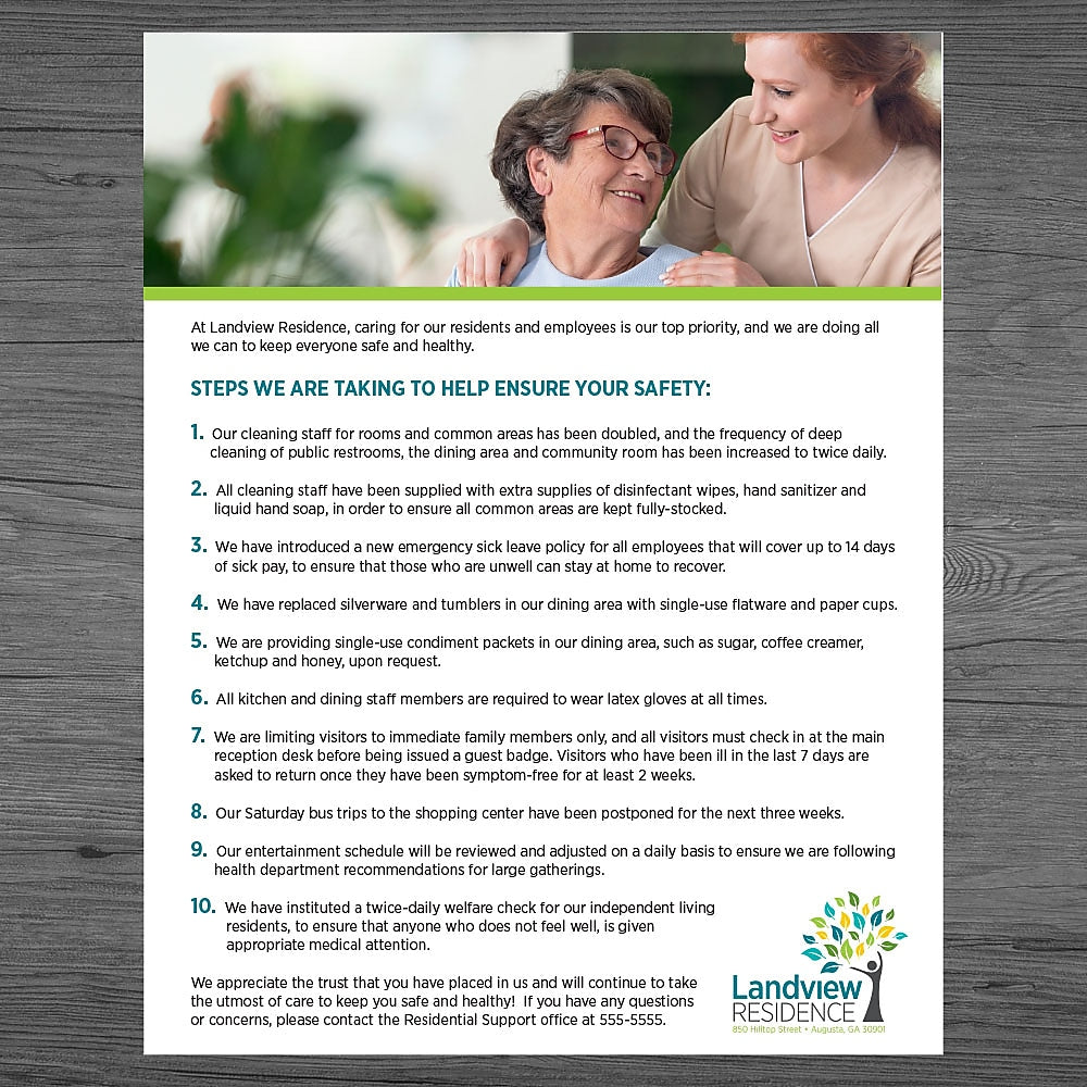 Standard Flyers, 11" x 8-1/2", Front Only, Qty 50