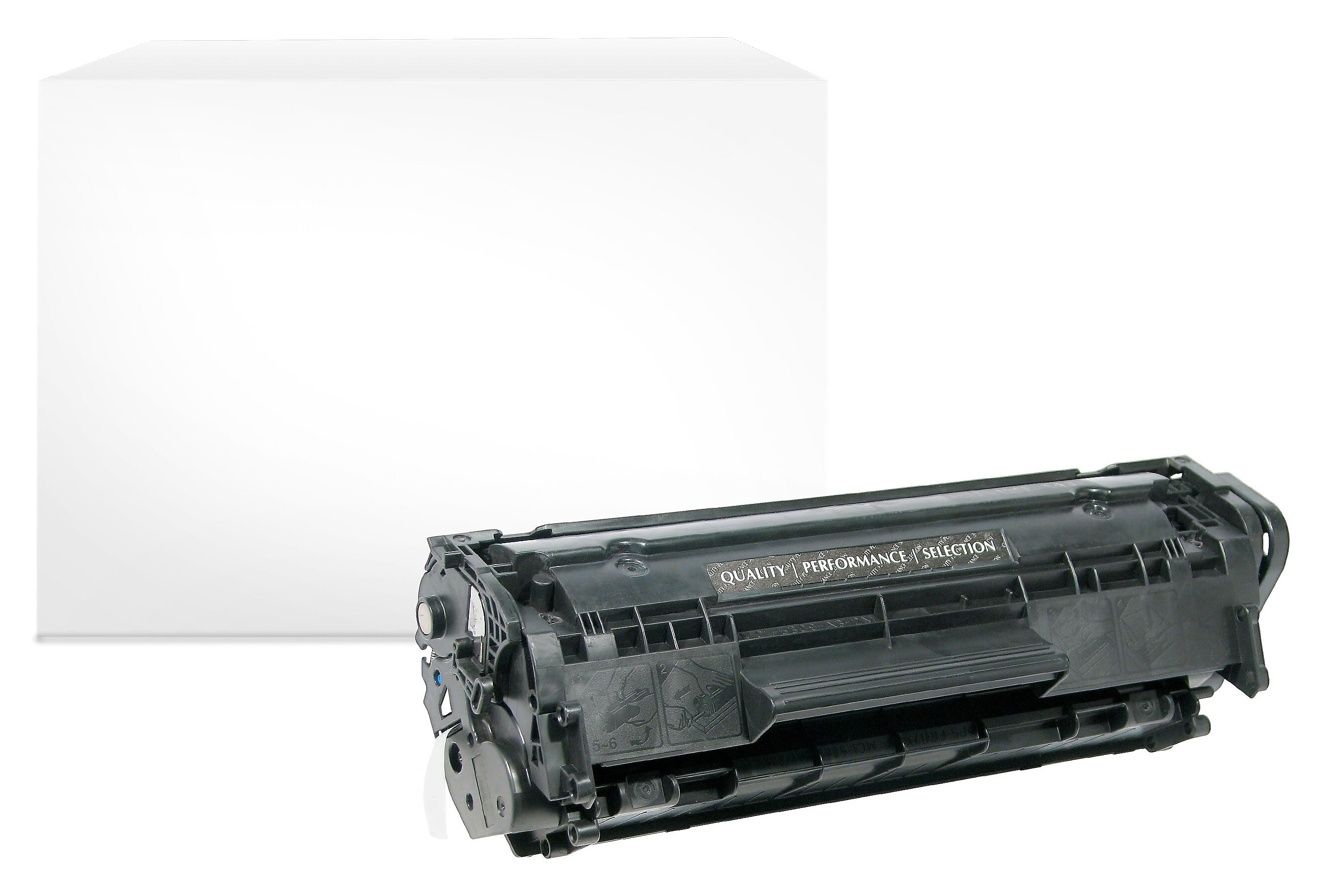 Guy Brown Remanufactured Black Standard Yield Toner Cartridge Replacement for HP 12 (Q2612A)