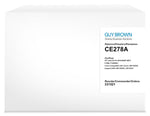 Guy Brown Remanufactured Black Standard Yield Toner Cartridge Replacement for HP 87/Canon 126 (CE278A/3483B001)