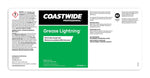 Coastwide Professional™ Secondary Label for Grease Lightning All Purpose Heavy Duty Alkaline Cleaner, Each (CW7500SL-A)