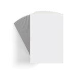 Staples Notepad, 4" x 6", Unruled, White, 100 Sheets/Pad, Dozen Pads/Pack, 6 Packs/Case (TR57328CT)