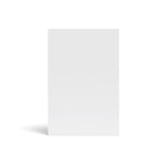 Staples Notepad, 4" x 6", Unruled, White, 100 Sheets/Pad, Dozen Pads/Pack, 6 Packs/Case (TR57328CT)