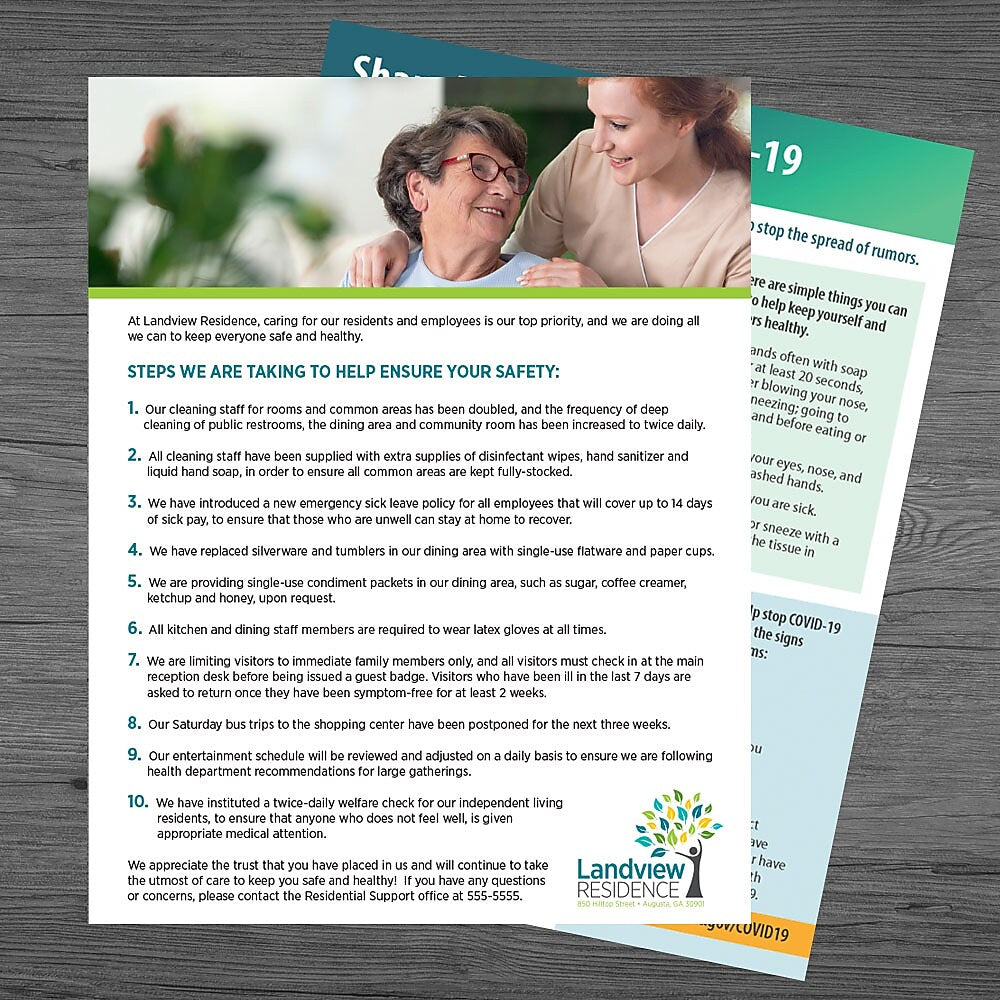 Standard Flyers, 11" x 8-1/2", w/ Backside, Qty 250
