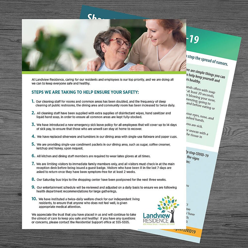 Standard Flyers, 11" x 8-1/2", w/ Backside, Qty 250
