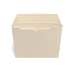 Staples Reinforced File Jacket, Letter Size, Manila, 100/Box (TR293050)