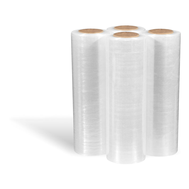 16" x 1476' 47 Gauge Cast Stretch Wrap, Clear, 4/Carton (ST56715)