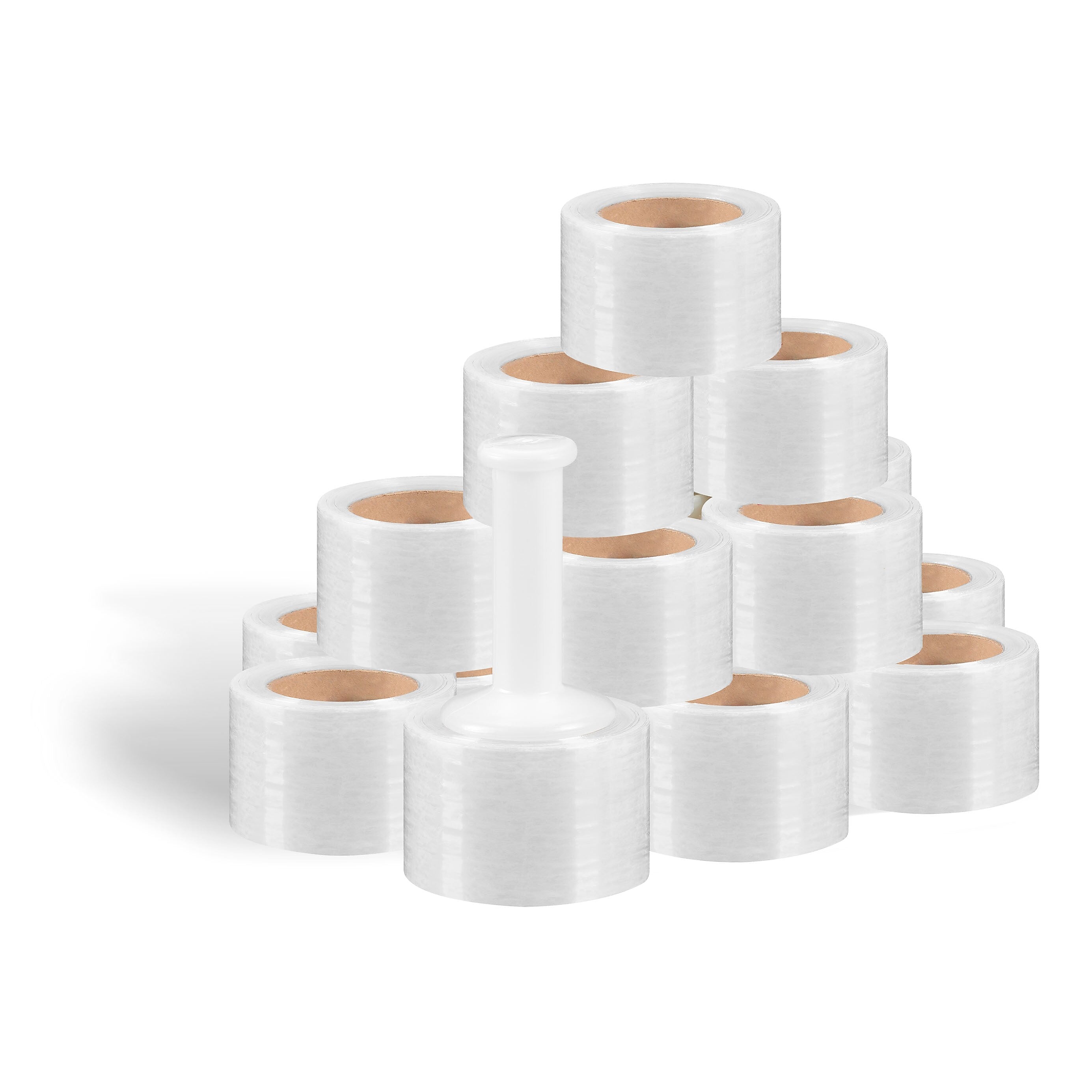 3" x 1000' 80 Gauge Cast Stretch Wrap, Clear, 18/Carton (ST913180)