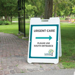 Replacement Corrugated Sign Insert for Sandwich Board A-Frame Sign Holder, 28" x 22", 1 Sign Insert