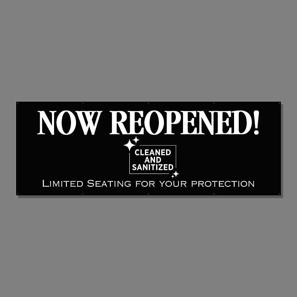 Custom Full Color Durable Vinyl Banner, 15 oz., 34" x 96", Qty 1