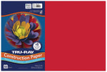 Tru-Ray 12" x 18" Construction Paper, Festive Red, 50 Sheets/Pack (P103432)