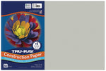 Tru-Ray 12" x 18" Construction Paper, Gray, 50 Sheets (P103059)
