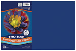 Tru-Ray 12" x 18" Construction Paper, Royal Blue, 50 Sheets (P103049)
