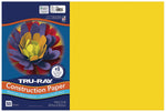 Tru-Ray 12" x 18" Construction Paper, Yellow, 50 Sheets (P103036)
