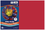 Tru-Ray 12" x 18" Construction Paper, Holiday Red, 50 Sheets (P102994)