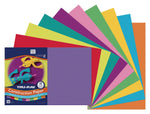 Tru-Ray 12" x 18" Construction Paper, 10 Vibrant Colors, 50 Sheets (P102941)