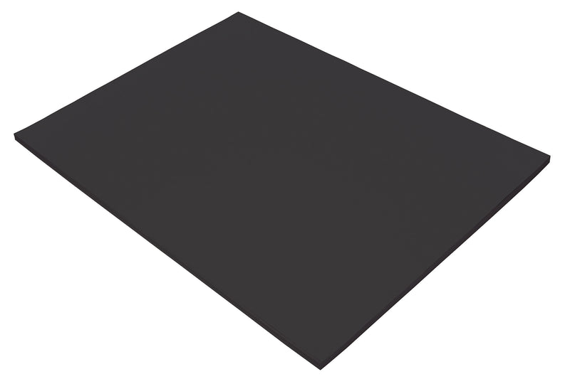 Tru-Ray 18" x 24" Construction Paper, Black, 50 Sheets (P103093)