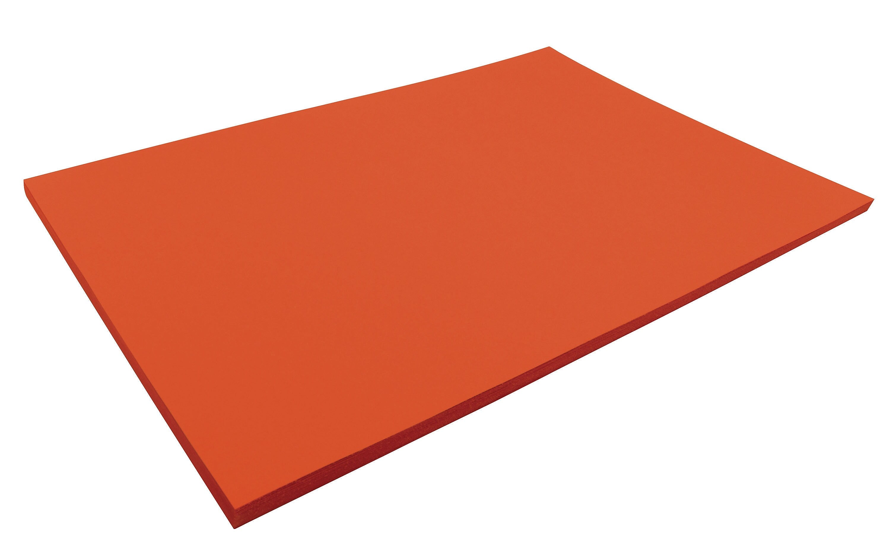 Tru-Ray 12" x 18" Construction Paper, Orange, 50 Sheets (P103034)