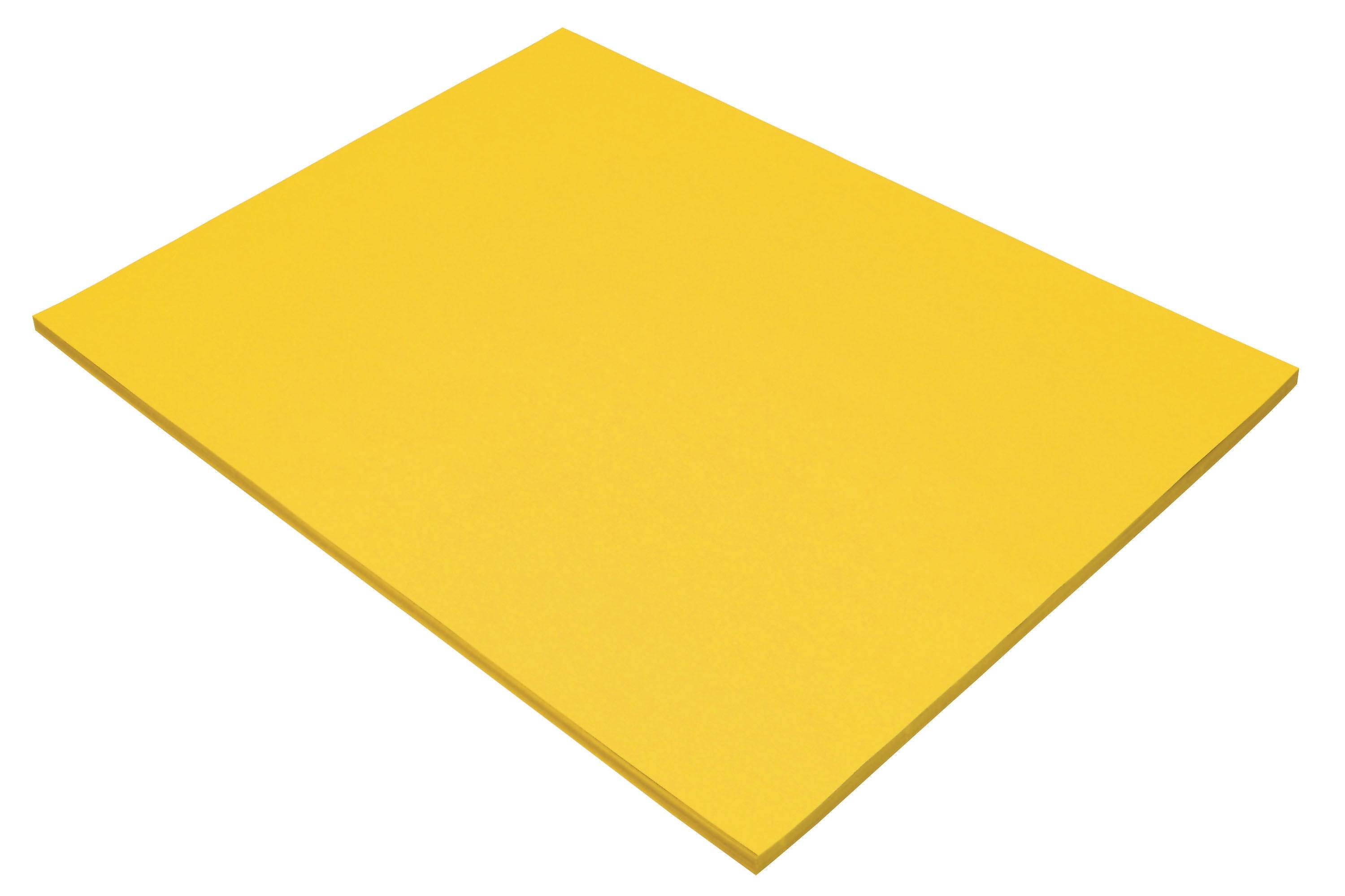 Tru-Ray 18" x 24" Construction Paper, Yellow, 50 Sheets/Pack (103068)