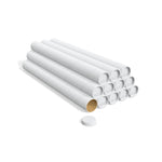 1.5" x 15" Mailing Tube, White, 12/Carton (ST55303)