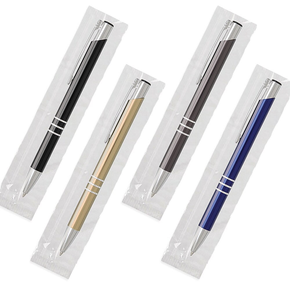 Triple Classic Click Pen Cello Wrapped, Qty 100