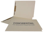 Medical Arts Press Confidential End-Tab Folders; 14 Point, 2 Fasteners, 50/Box (52319)
