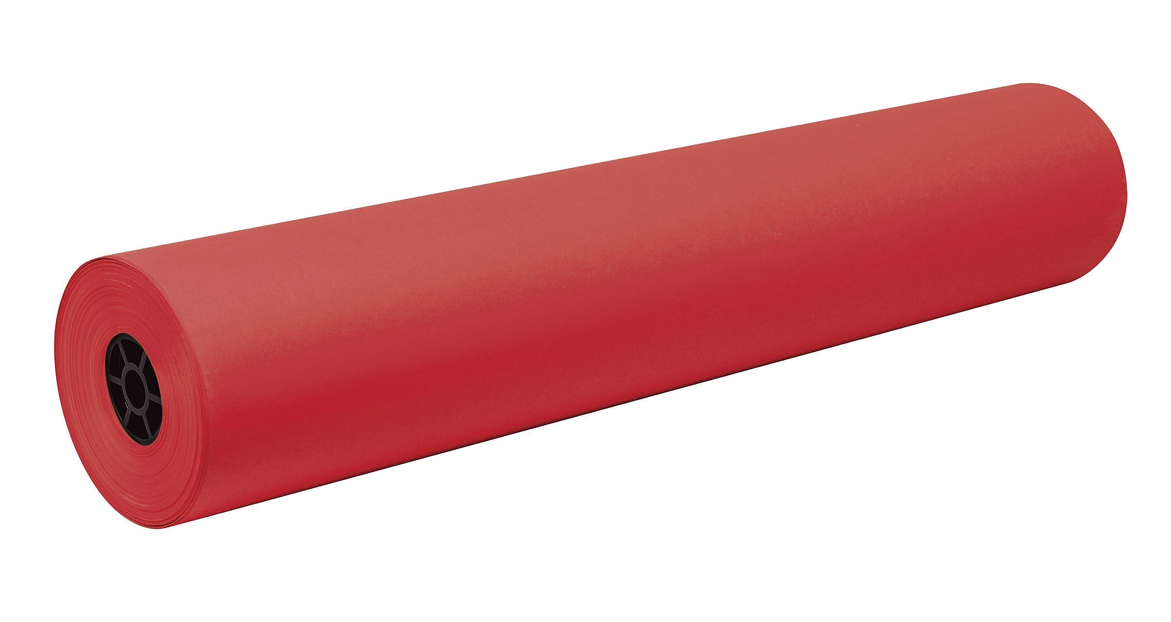 Decorol Flame Retardant Paper Roll, 36" x 1,000', Festive Red (P101203)