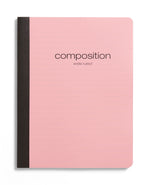 Pep Rally Composition Notebook, 9.75" x 7.5", Wide Ruled, 80 Sheets, Assorted Pastel Colors, Each (58549M)