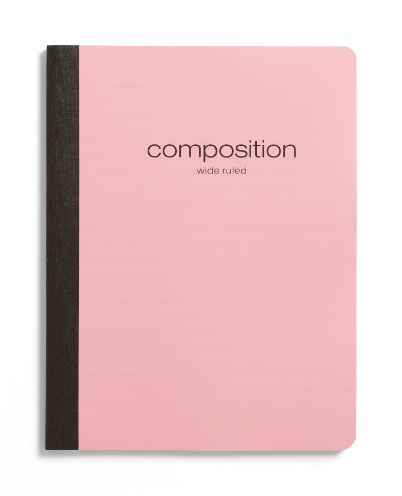 Pep Rally Composition Notebook, 9.75" x 7.5", Wide Ruled, 80 Sheets, Assorted Pastel Colors, Each (58549M)