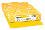 Astrobrights Colored Paper, 24 lbs., 11" x 17", Solar Yellow, 500 Sheets/Ream (22533)