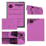 Astrobrights Colored Paper, 24 lbs., 8.5" x 11", Outrageous Orchid, 500 Sheets/Ream (21946)