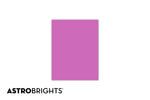 Astrobrights Colored Paper, 24 lbs., 8.5" x 11", Outrageous Orchid, 500 Sheets/Ream (21946)
