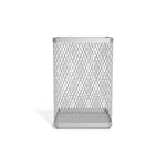 TRU RED™ Jumbo Stackable Wire Mesh Pen Holder, Silver (TR57574-CC)