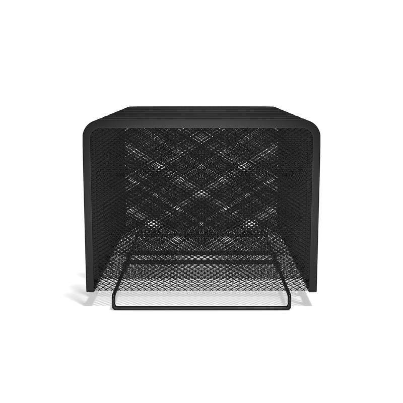 TRU RED™ 7-Compartment Wire Mesh File Organizer, Matte Black (TR57560)