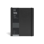 TRU RED™ Large Flexible Cover Dotted Journal, Black (TR54776)