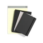 Staples Notepad, 8.5" x 11" (US letter), Wide Ruled, White, 50 Sheets/Pad, Dozen Pads/Pack, 6 Packs/Case (TR57334CT)