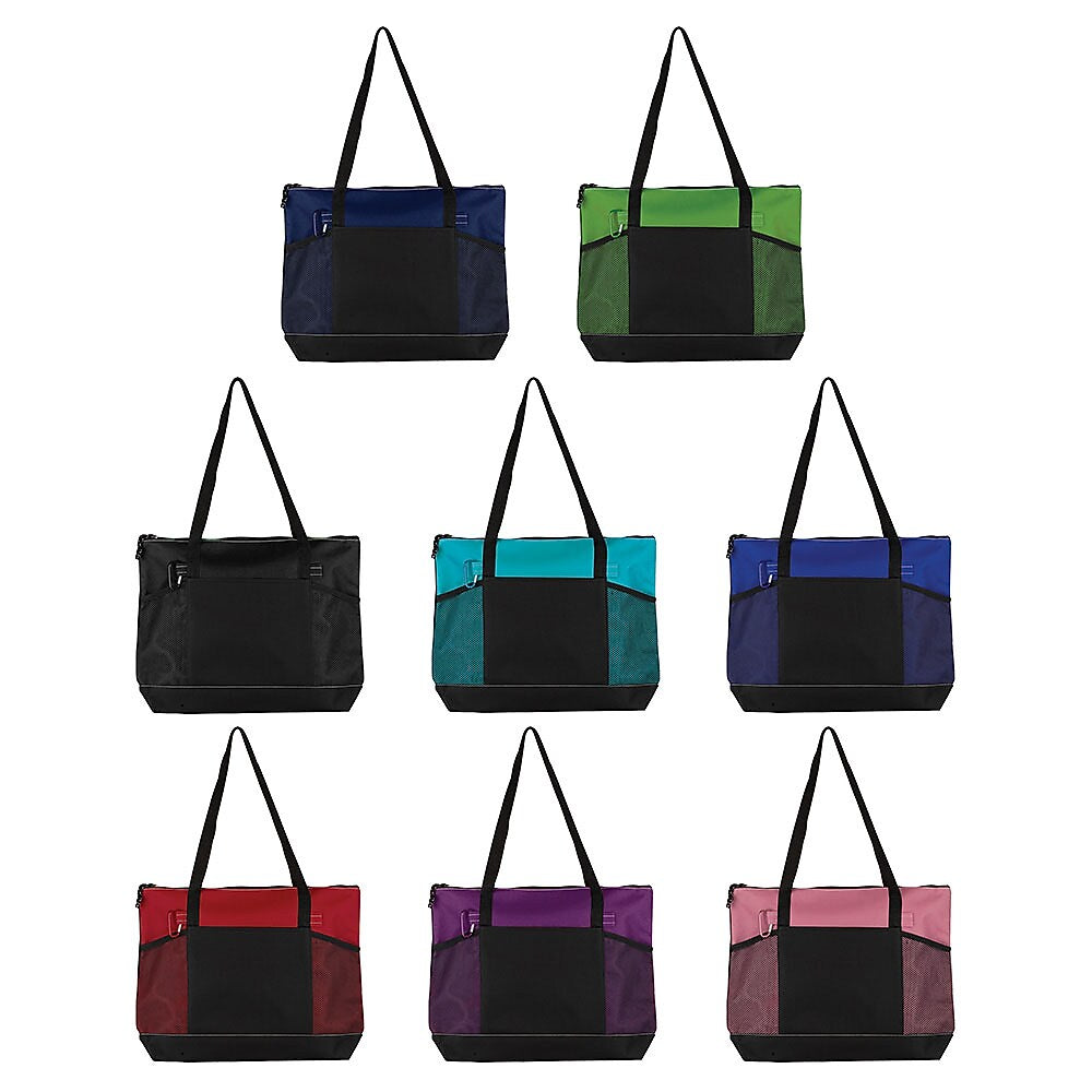 Zippered Tote, Qty 24