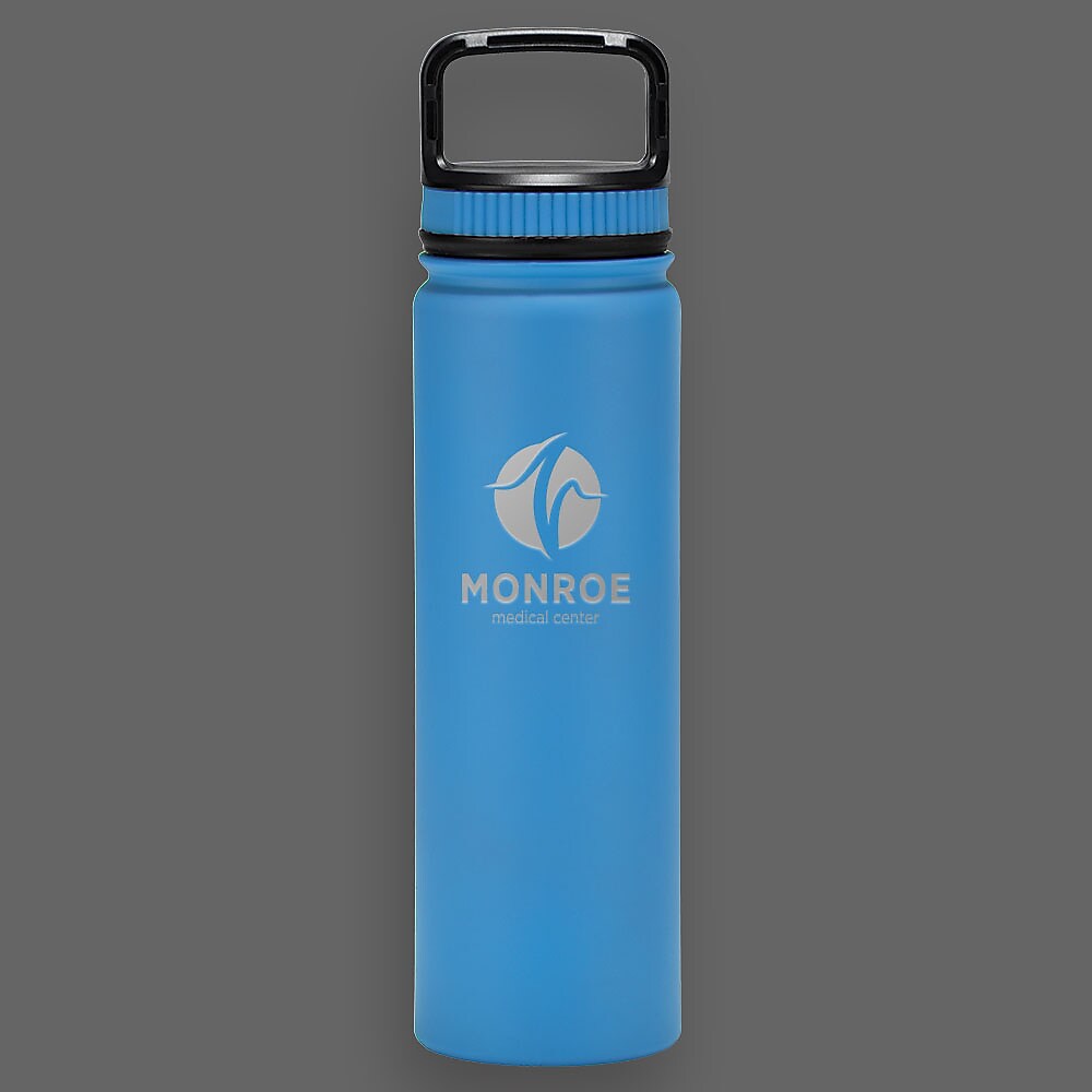 Safari Stainless Bottle 23.5 oz Laser, Qty 12