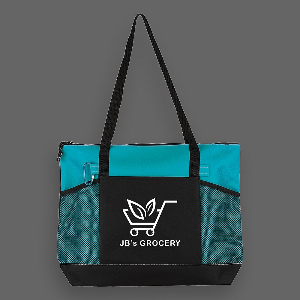 Zippered Tote, Qty 24