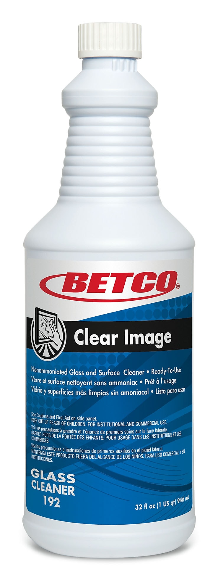 Betco Clear Image Glass and Surface Cleaner, 32 Oz. (19212-00)