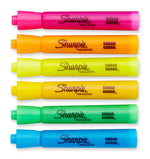 Sharpie Tank Highlighters, Chisel Tip, Assorted Fluorescent, 20/Pack (25018)