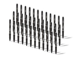 Sharpie S-Gel Retractable Gel Pens, Medium Point, 0.7mm, Black Ink, 36/Pack (2096180)