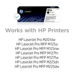 HP 83A Black Standard Yield Toner Cartridge, Prints Up to 1,500 Pages (CF283A)