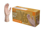X3 Vinyl Gloves, Medium, Powder/Latex Free, Clear, 100/Box (GPX344100)