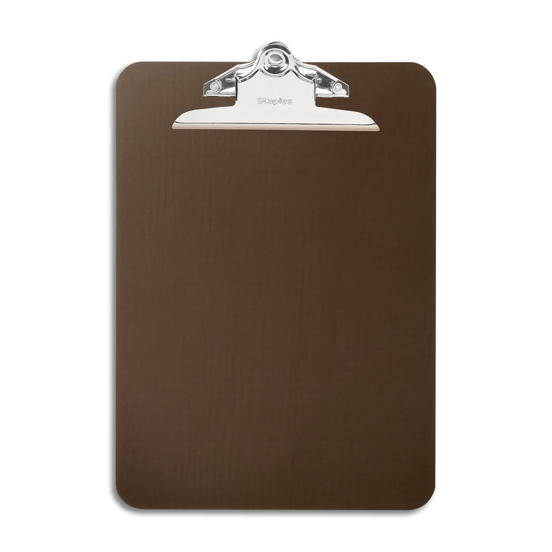 Staples Plastic Clipboard, Letter Size, Smoke, 12/Carton (11069CT)
