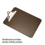 Staples Plastic Clipboard, Letter Size, Smoke, 12/Carton (11069CT)