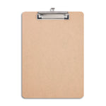 Staples® Hardboard Clipboard, Letter Size, Natural Brown (ST44292-CC)