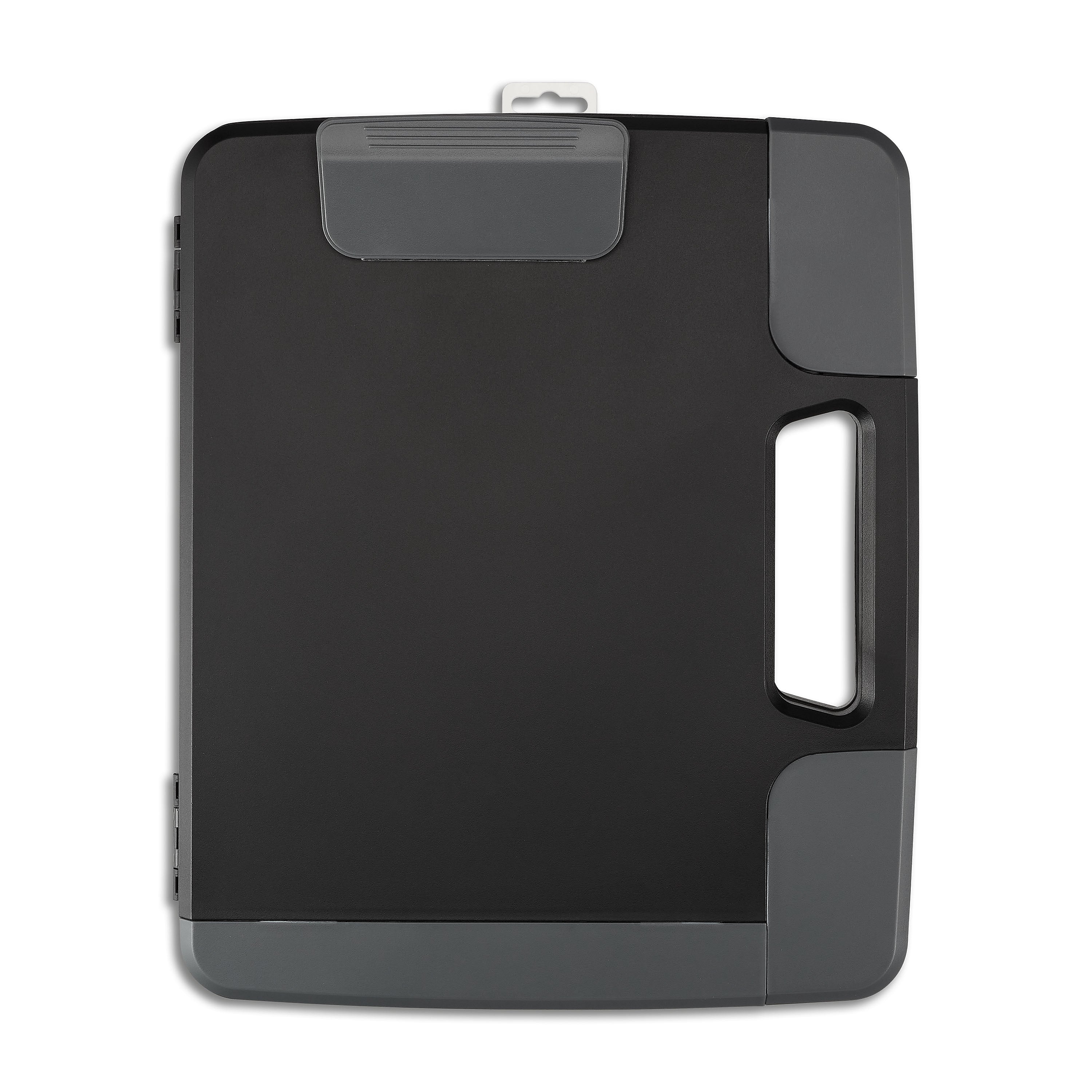 Staples® Plastic Storage Clipboard, Letter Size, Black (ST28541-CC)